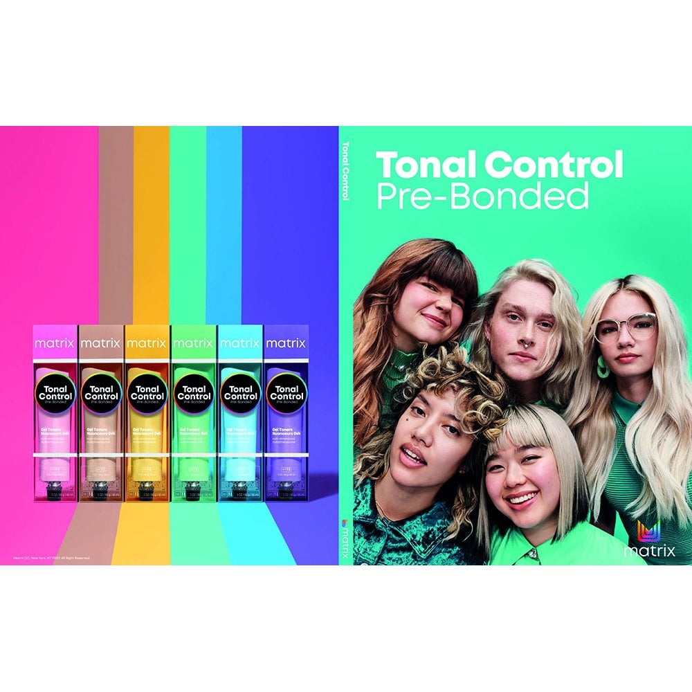 MATRIX Tonal Control PreBonded Acidic GelCream Toners Shade Chart