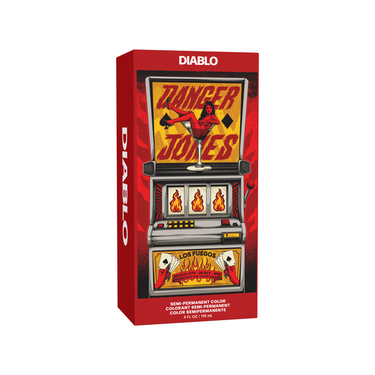 Danger Jones Semi-Permanent Colour 118ml Diablo - Red