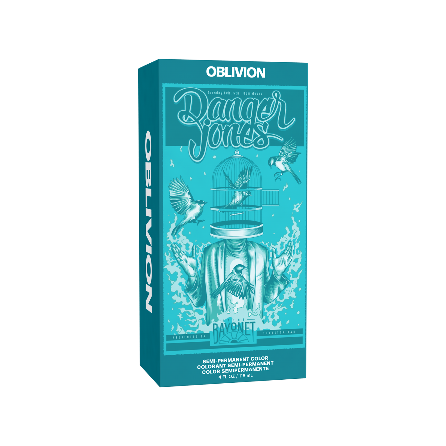 Danger Jones Semi-Permanent Colour 118ml Oblivion - Teal