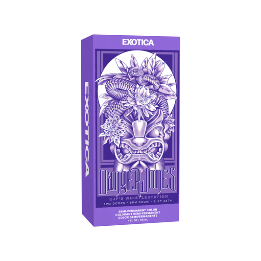 Danger Jones Semi-Permanent Colour 118ml Exotica - Light Purple