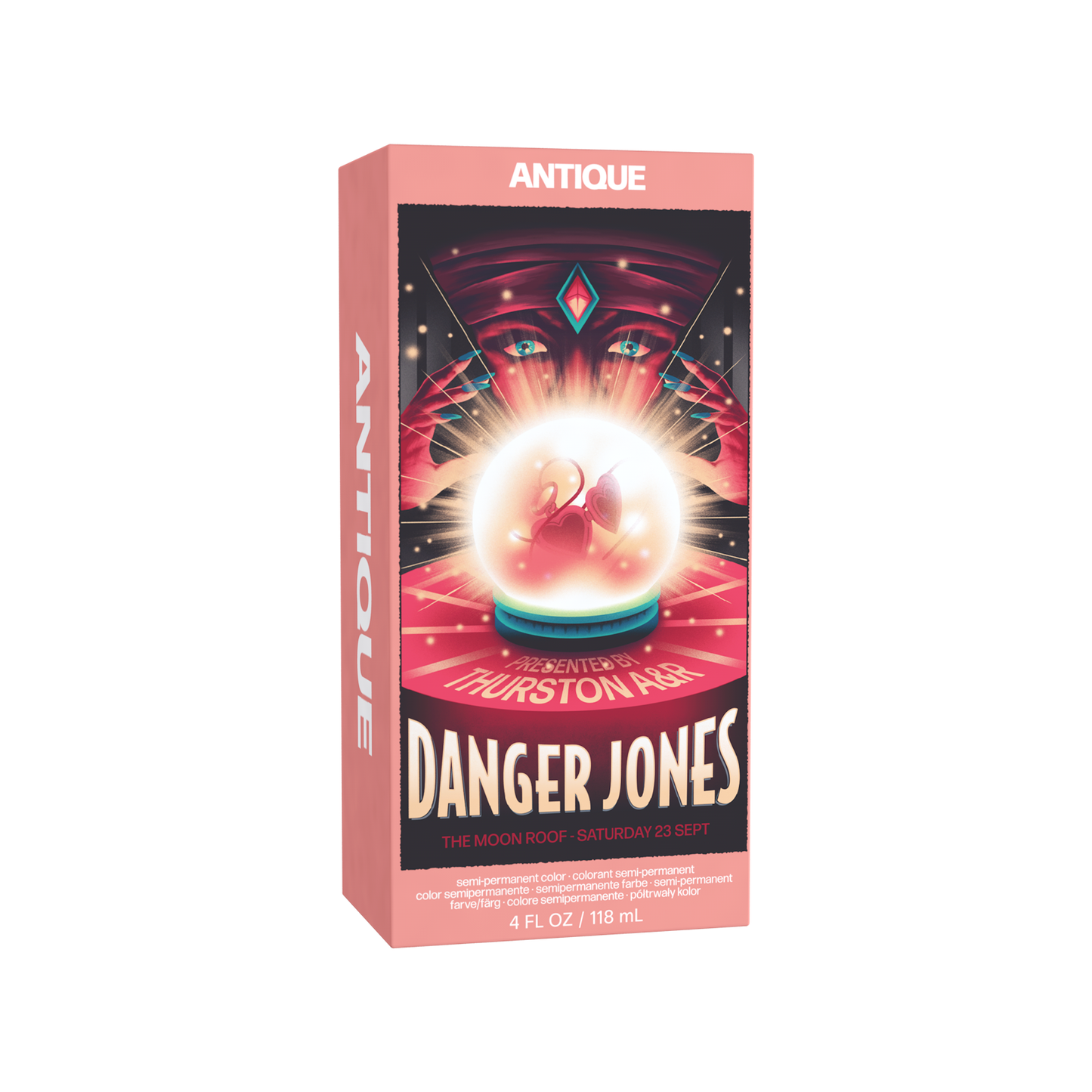 Danger Jones Semi-Permanent Colour 118ml Antique - Rose Gold