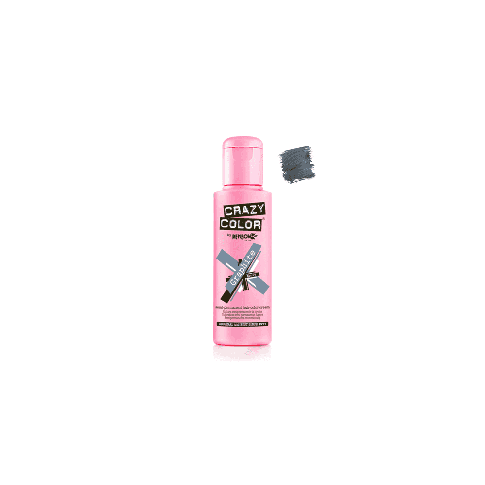 Crazy Color Hair Colour Creme 100ml - Graphite