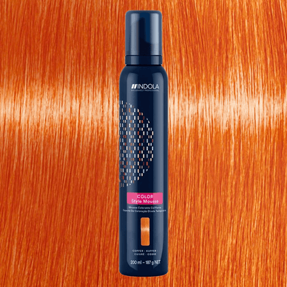 Indola Professional Color Style Mousse 200ml - Copper