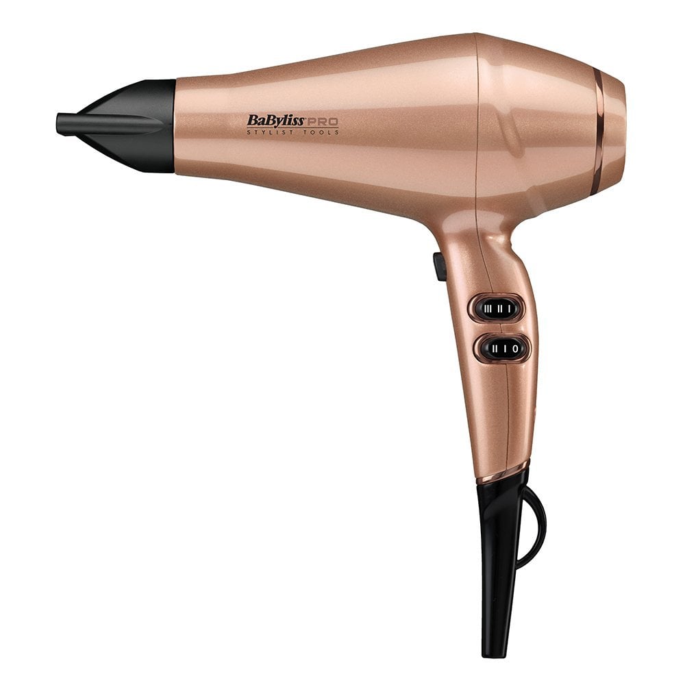 Babyliss Keratin Lustre Hairdryer - Rose Gold