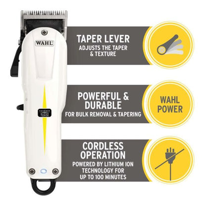 Cordless Super Taper Clipper & Super Trimmer Combi Pack