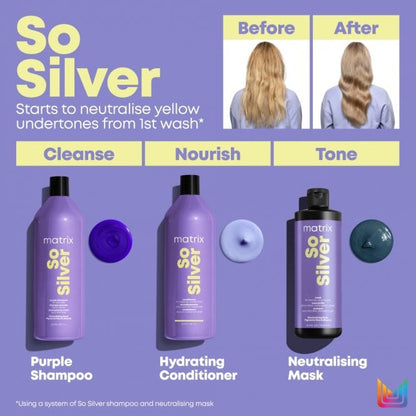 Matrix So Silver Pigmented Purple Conditioner 1000ml