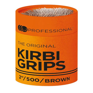 LJ Professional Salon Kirbigrip 2" - Brown