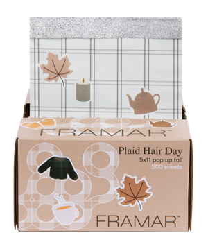 Plaid Hair Day Pop Up Foil