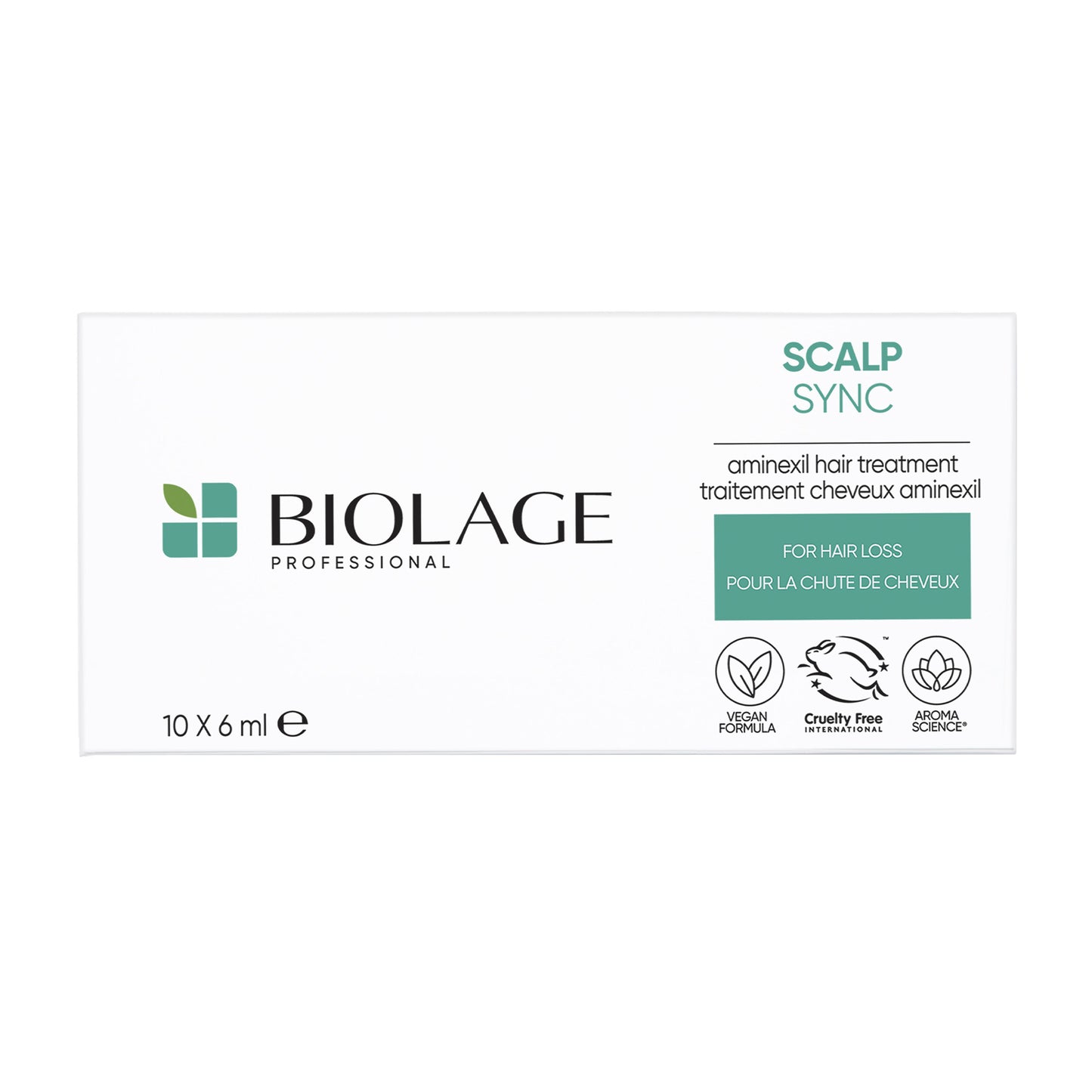 Biolage Scalp Sync Aminexil Hair Treatment 10 x 6ml