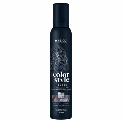 Indola Professional Color Style Mousse 200ml - Anthracite