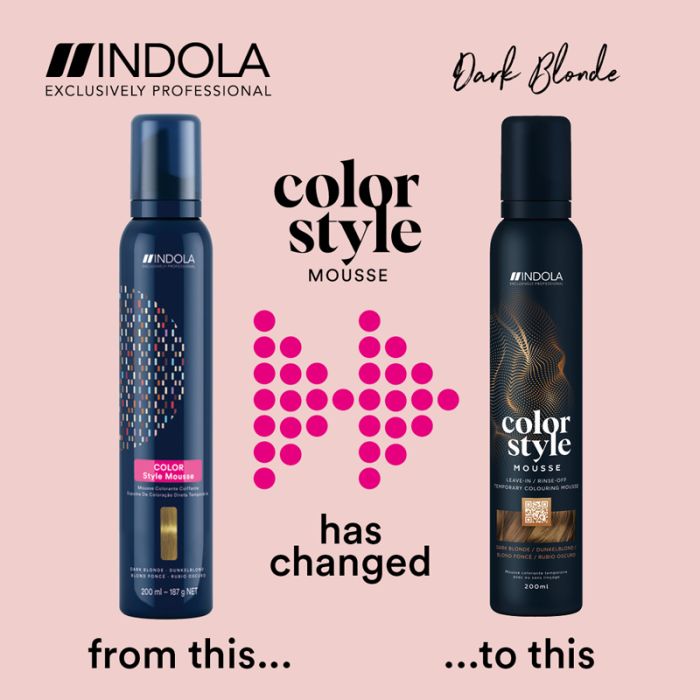 Indola Professional Color Style Mousse 200ml - Beige Blonde