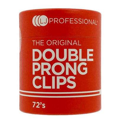 LJ Professional Double Prong Curl Clips