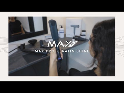 Max Pro Keratin Shine Black Straightener