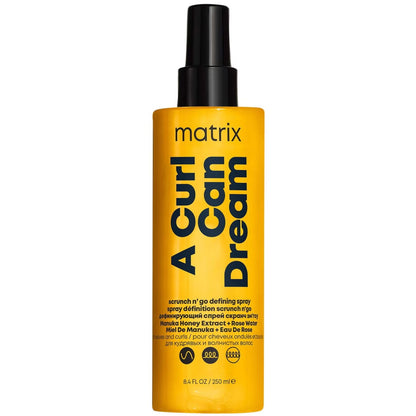 Matrix A Curl Can Dream Scrunch 'n' Go Defining Spray 250ml